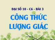 Công thức lượng giác: Công thức cộng, Công thức nhân và Công...